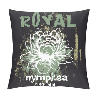 Personality  Royal Nymphea Pillow Covers