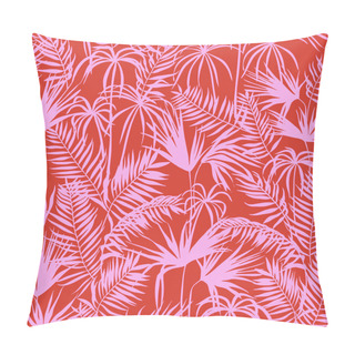 Personality  Vector Seamless Graphical Artistic Topical Foliage Pattern Pillow Covers