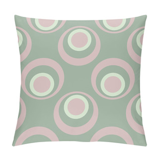 Personality  Olive Green Seamless Geometric Pattern For Wallpapers, Textile And Fabrics Pillow Covers