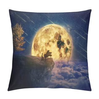 Personality  Midnight Piano Lullaby  Pillow Covers