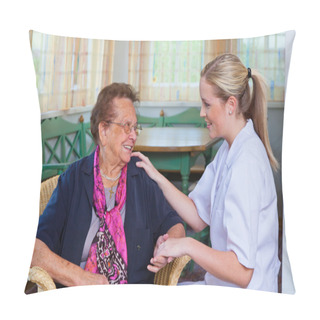 Personality  Home Care Of Old Lady Pillow Covers