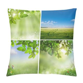 Personality  Spring Backgrounds Pillow Covers