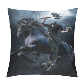 Personality  Headless Horseman In The Forest Pillow Covers