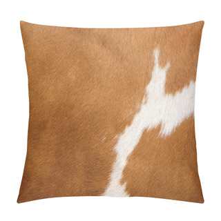 Personality  Brown Cow Coat Pillow Covers