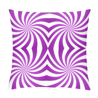 Personality  Seamless Purple Twirl Pattern Background Pillow Covers