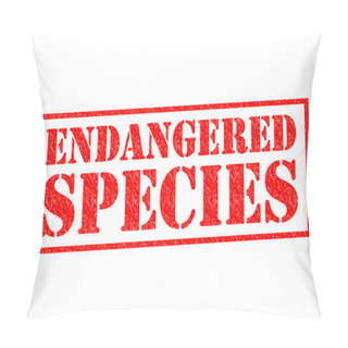 Personality  ENDANGERED SPECIES Pillow Covers