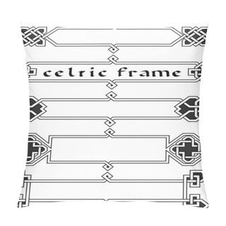 Personality  Set Celtic Frame Pillow Covers
