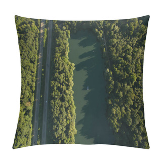 Personality  Forest And Lake Pillow Covers