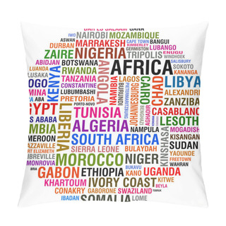 Personality  AFRICA Pillow Covers