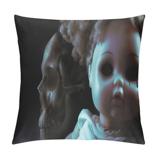 Personality  Ghost Mystic Doll. Pillow Covers