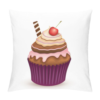 Personality  Cupcake Vector Pillow Covers