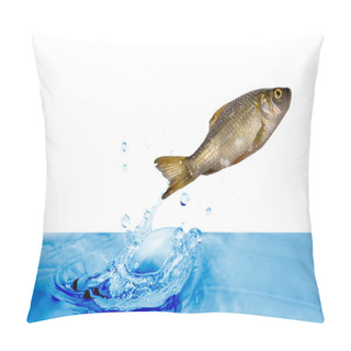 Personality  Jumping Fish Pillow Covers