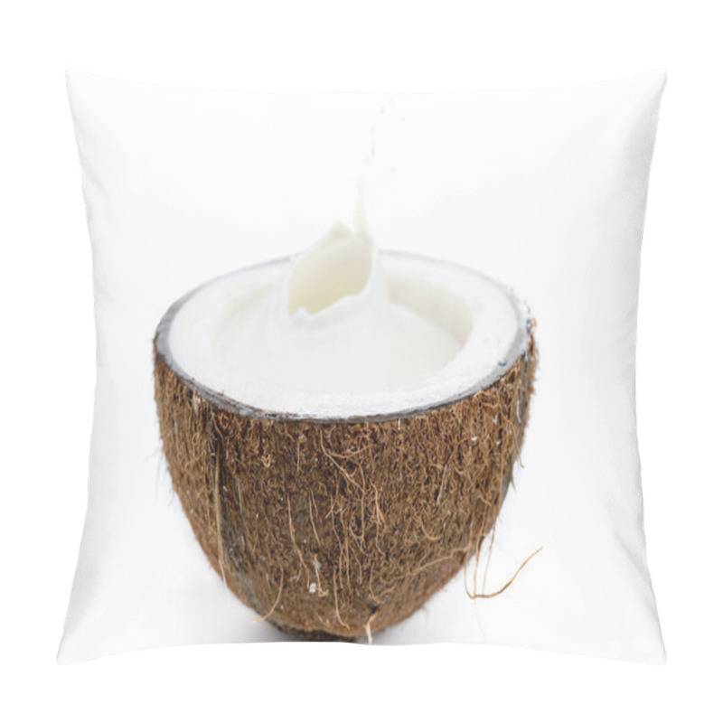 Personality  Ripe Tropical Coconut With Milk Pillow Covers