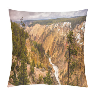 Personality  Grand Canyon Of The Yellowstone Pillow Covers