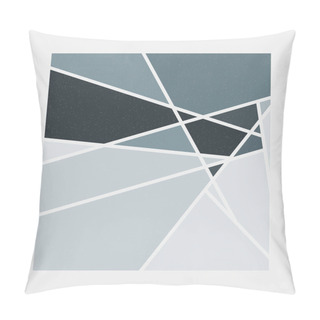 Personality  Square Colorful Logo Design In Mondrian Art Style Illustration  Pillow Covers