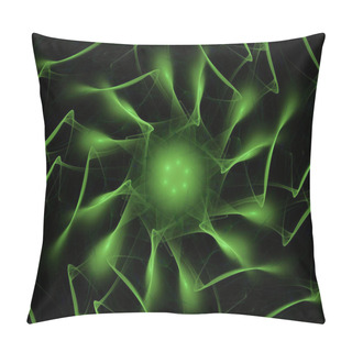 Personality  Beautiful Abstract Fractal Design Background.  Pillow Covers