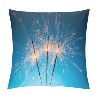 Personality  Ignited Sparkler Pillow Covers