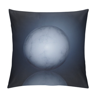 Personality  Glossy Vector Marble Ball Pillow Covers