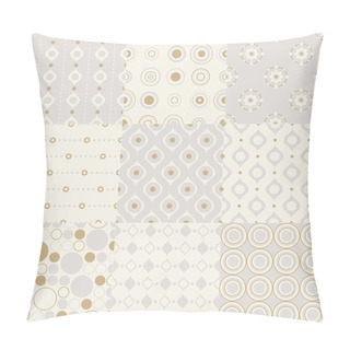 Personality  Retro Geometric Patterns Pillow Covers