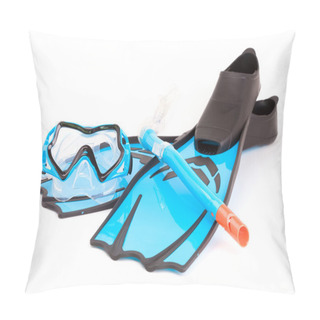 Personality  Flippers, Glasses And Snorkel Pillow Covers