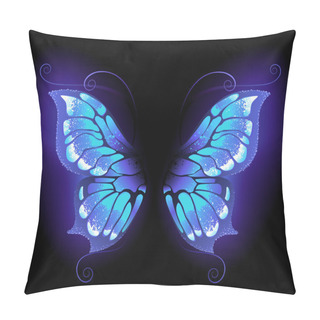 Personality  Glowing Butterfly Wings Pillow Covers