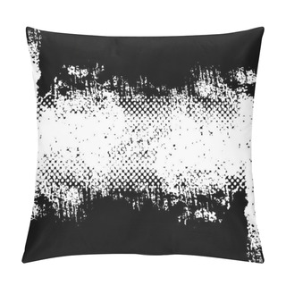 Personality  Dirty Halftone Grunge Background Pillow Covers