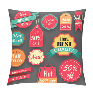 Personality  Sale And Discount Tags Pillow Covers