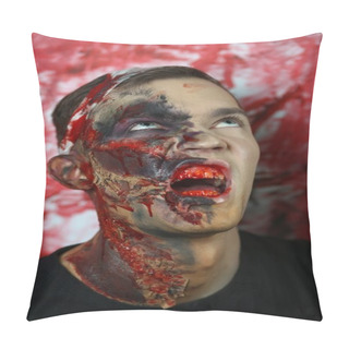 Personality  Zombie Halloween Party Pillow Covers