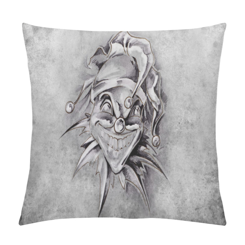 Personality  Tatoo illustration pillow covers