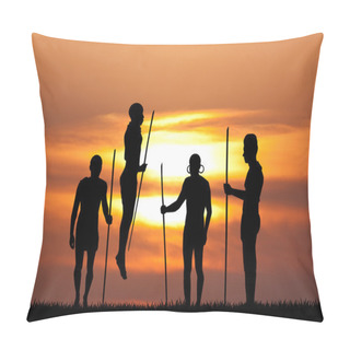 Personality  Masai Traditional Ritual Pillow Covers