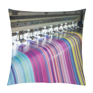 Personality  Large Inkjet Printer Working Multicolor Cmyk On Vinyl Banner Pillow Covers
