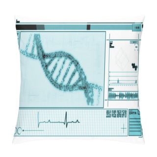 Personality  DNA Helix Technology Pillow Covers