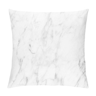 Personality  White (gray)  Marble Texture Background, Detailed Structure Of Marble For Design. Pillow Covers