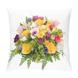 Personality  Spring Flower Assortment Pillow Covers