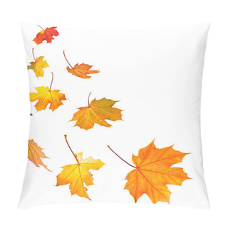 Personality  Fall Maple Leaves Background Pillow Covers