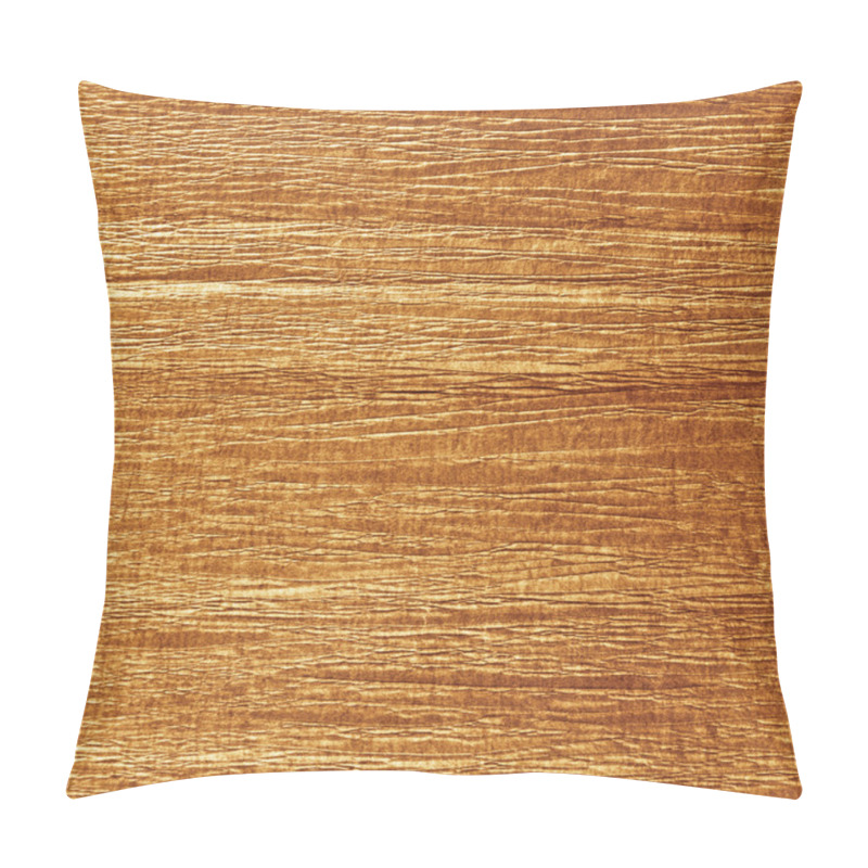 Personality  Golden antique grunge crumpled crepe paper texture, natural text pillow covers