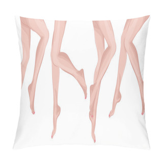 Personality  Vector Beautiful Woman Legs Pillow Covers
