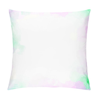 Personality   Vector Hand Painted Watercolor Splash Abstract Background Pillow Covers