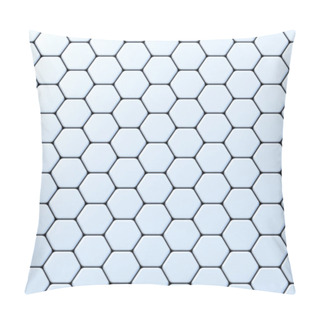 Personality  Hexagonal Grid 3D Pillow Covers