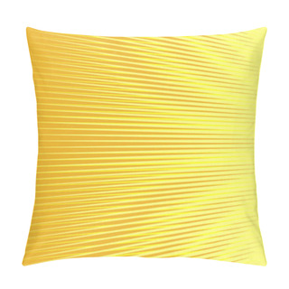 Personality  Yellow Abstract Background. Wavy Structure. Sunny Summer Pillow Covers
