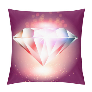Personality  Vector Crystal,  Vector Illustration  Pillow Covers