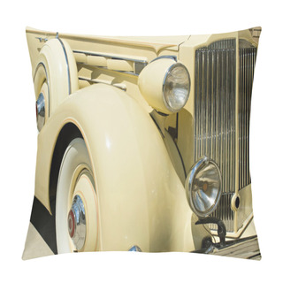 Personality  Vintage Car Detail Pillow Covers