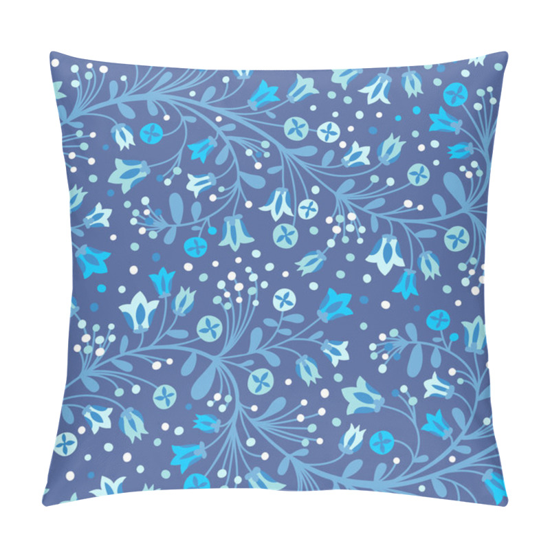 Personality  Flowering Bluebells Pillow Covers