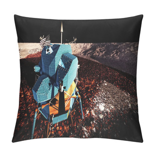Personality  Moon Rover On Alien Planet Pillow Covers