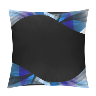 Personality  Abstract Swirl Border Pillow Covers
