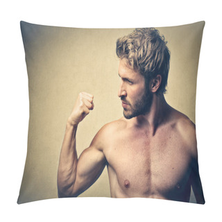 Personality  Bare-chested Man Pillow Covers