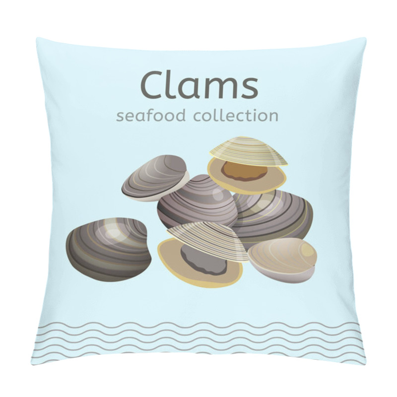 Personality  Seafood Collection Image Pillow Covers
