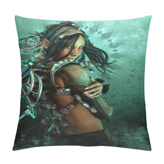 Personality  I No Robot, 3d CG Pillow Covers