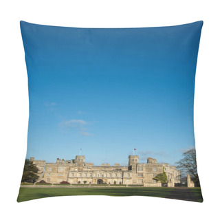 Personality  Northamptonshire, U.K., November 18, 2019 - The Magnificent Castle Ashby In Northamptonshire, England Pillow Covers