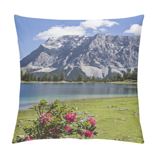 Personality  Lake Seeeben And Zugspitze  Pillow Covers